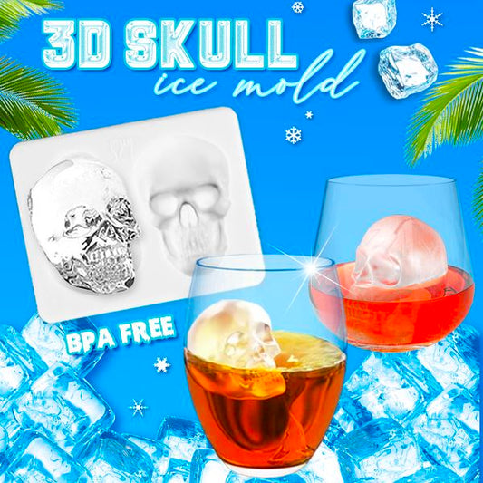 3D Skull Ice Mold